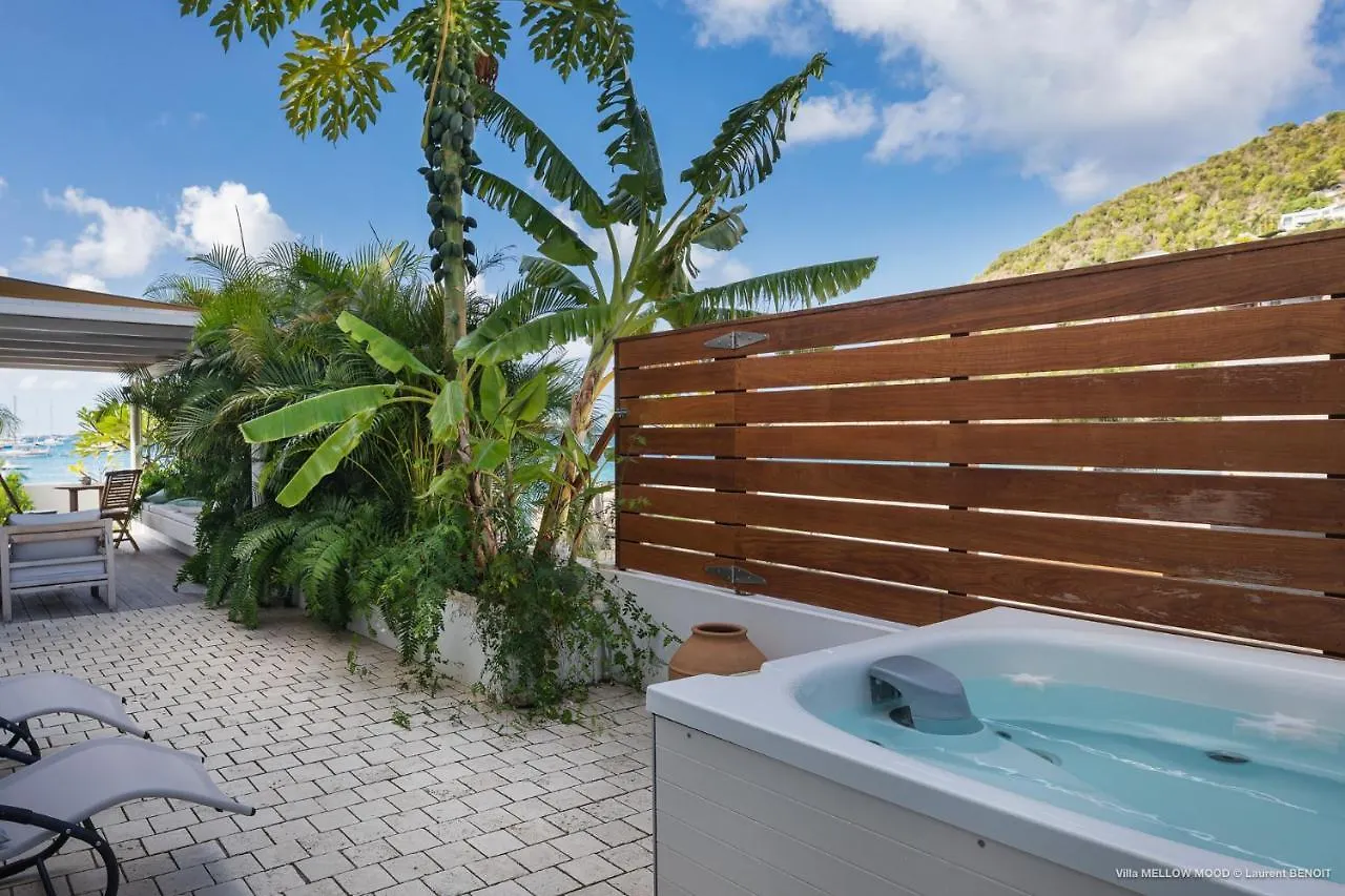 On The Beach , In Saint Barth... Mellow Mood Villa St. Barthelemy Saint-Barthelemy