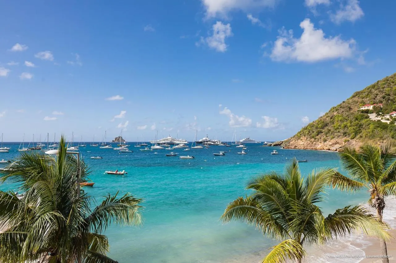 On The Beach , In Saint Barth... Mellow Mood Villa St. Barthelemy